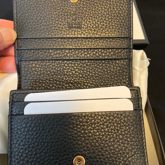 Gucci black L’AVEUGLE PAR AMOUR wallet New - Picture 2 of 10